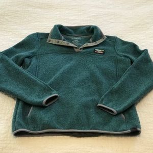L.L. Bean Sweater Fleece Pullover